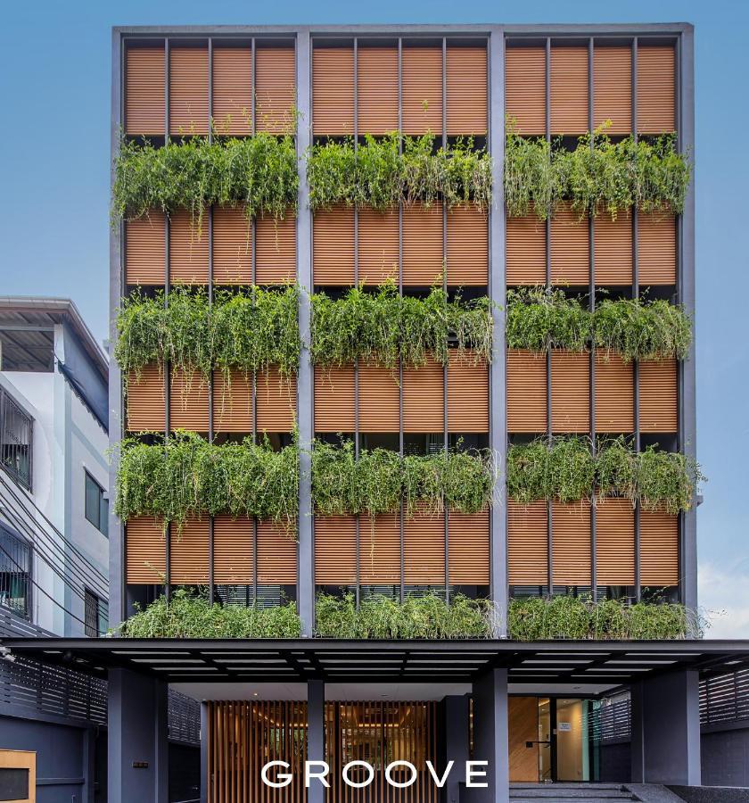 Groove At Siam Hotell Bangkok Exteriör bild