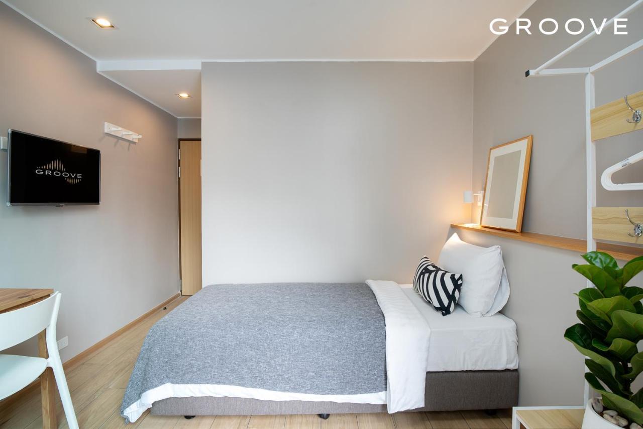 Groove At Siam Hotell Bangkok Exteriör bild
