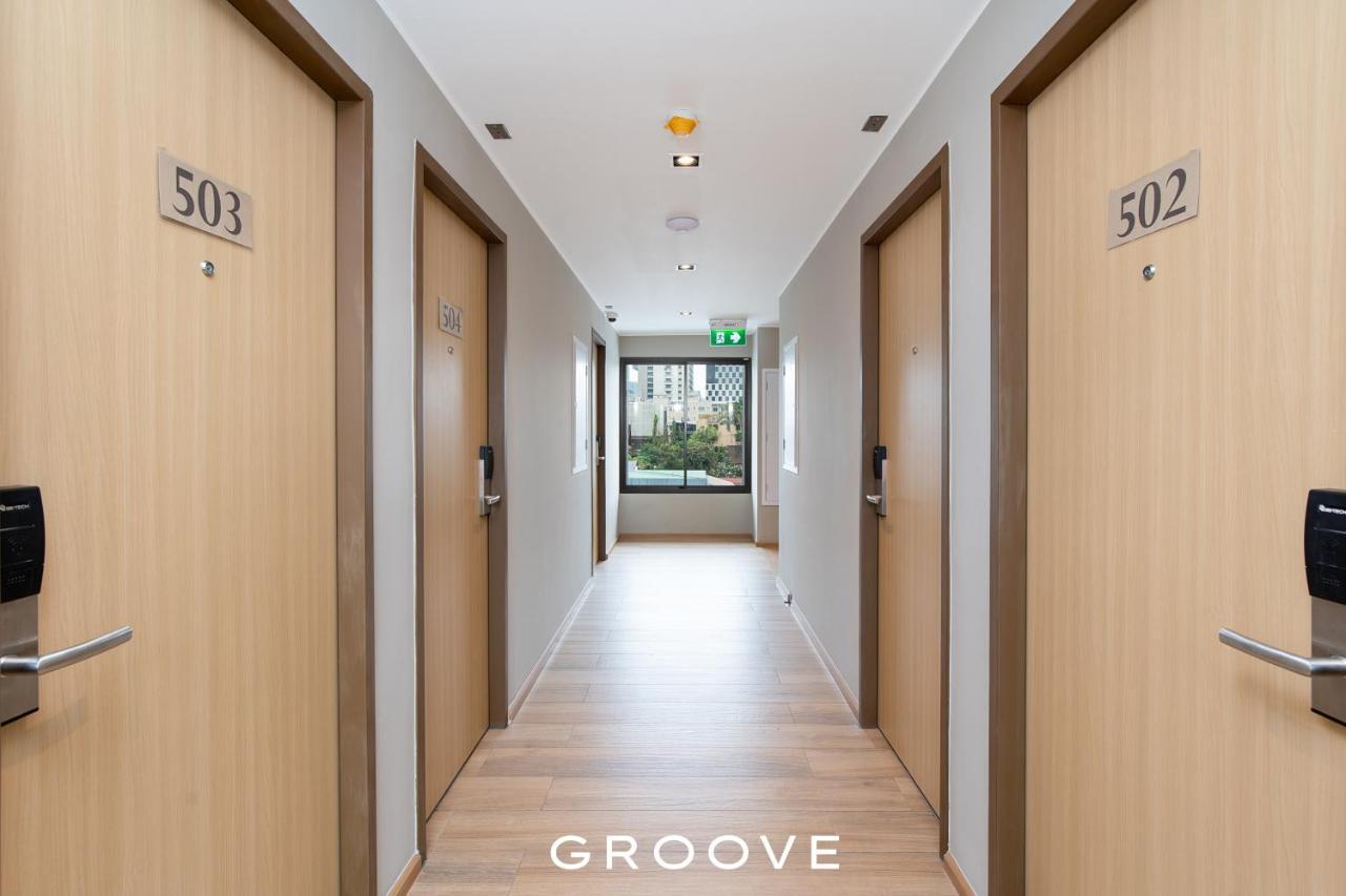 Groove At Siam Hotell Bangkok Exteriör bild